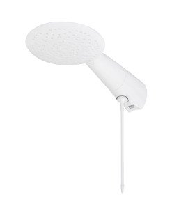 Chuveiro Elétrico Eletrônico 220V 4500w Branco Redondo com Resistência Blindada Advanced Lorenzetti