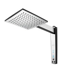 Chuveiro Digital 220V 6800W Century Preto e Cromado Lorenzetti