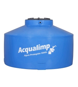 Caixa d'Água 1.000L em Polietileno Água Protegida Acqualimp