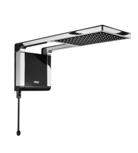 Chuveiro Eletrônico 220V 6800W Preto e Cromado Acqua Storm Lorenzetti