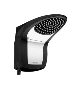 Chuveiro Eletrônico 220V 6800W Preto e Cromado Acqua Jet Lorenzetti