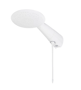 Chuveiro Elétrico Eletrônico 220V 4500w Branco Redondo com Resistência Blindada Advanced Lorenzetti